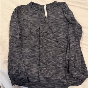 Gray men’s Henley Lululemon XL